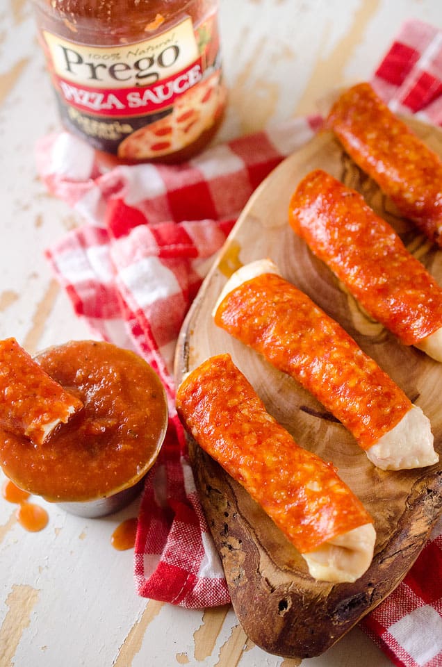 Pepperoni Chicken Fingers