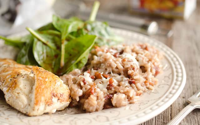 Red Wine & Panchetta Risotto