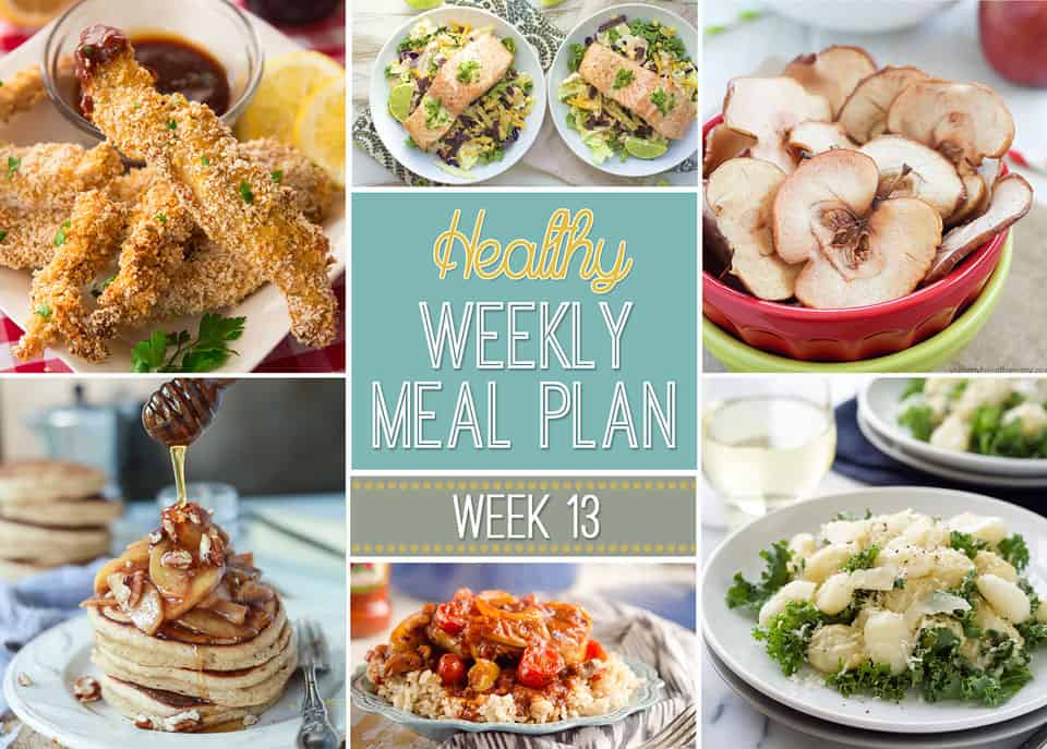 Healthy Weekly Meal Plan #13