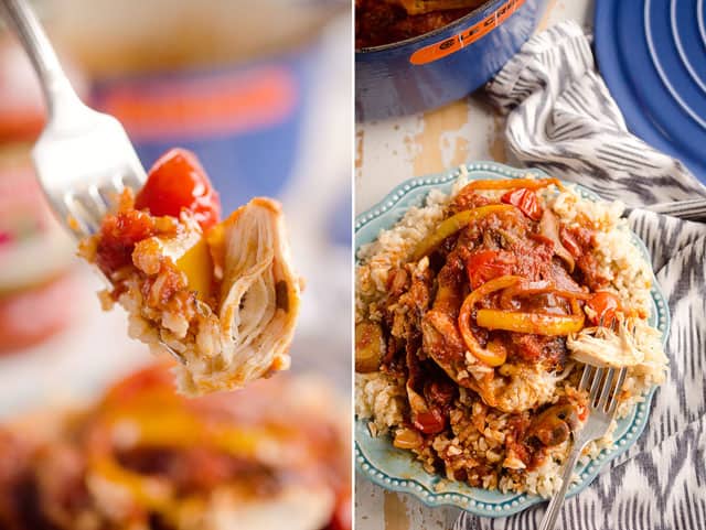 Rustic Italian Chicken Cacciatore