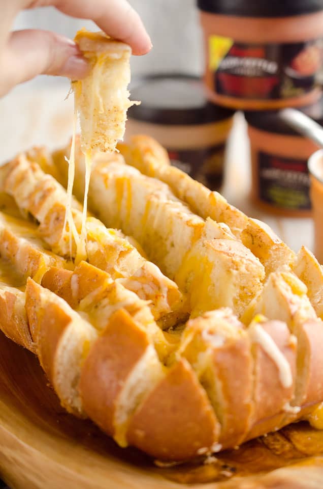 Southwest Cheesy Pull-Apart Bread with Campbell's Soup