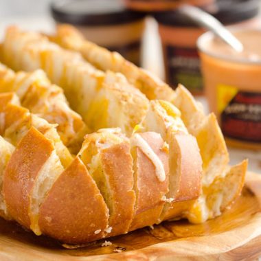 Southwest Cheesy Pull-Apart Bread with Campbell's Soup