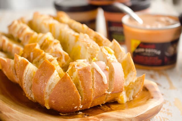 Southwest Cheesy Pull-Apart Bread with Campbell's Soup