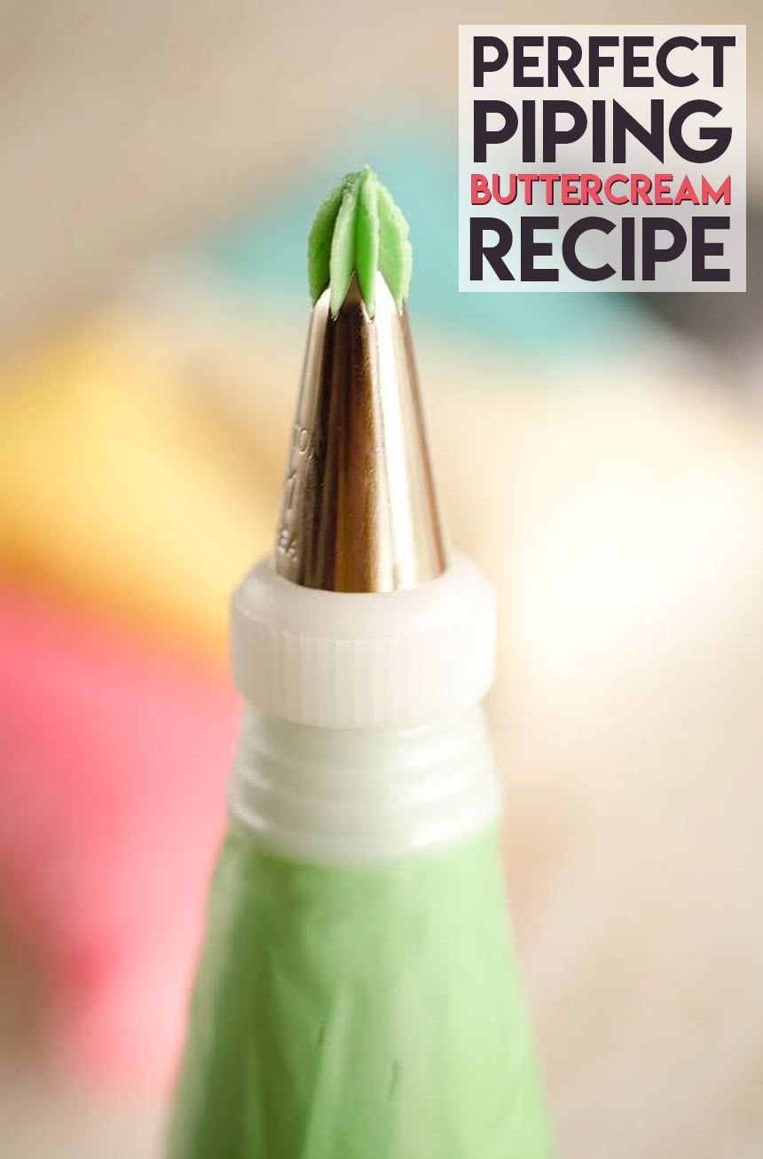 Perfect Piping Buttercream Recipe