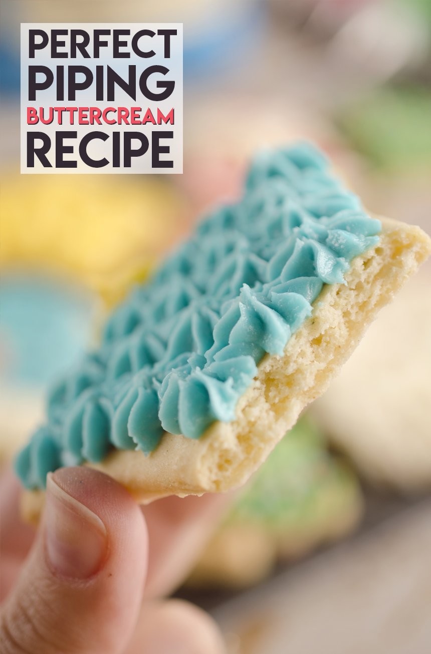 Perfect Piping Buttercream Recipe