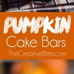 Pumpkin Cake Bars are a delicious fall treat with a light and fluffy pumpkin spice cake mix topped with decadent cream cheese frosting!