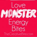 Love Monster Energy Bites are a healthy treat perfect for your Valentine. Kids and adults will love these monsters loaded with peanut butter, chia seeds and almonds with a little bit of chocolate for a protein packed sweet!