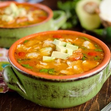 Light Taco Soup is a healthy meal full of wholesome ingredients and bold flavors!