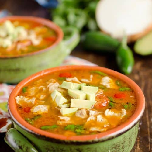 Light Taco Soup - Healthy & Easy Dinner