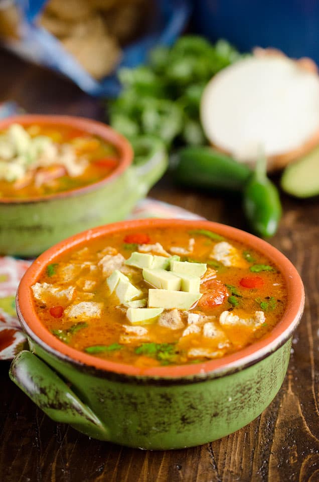 Light Taco Soup is a healthy meal full of wholesome ingredients and bold flavors!