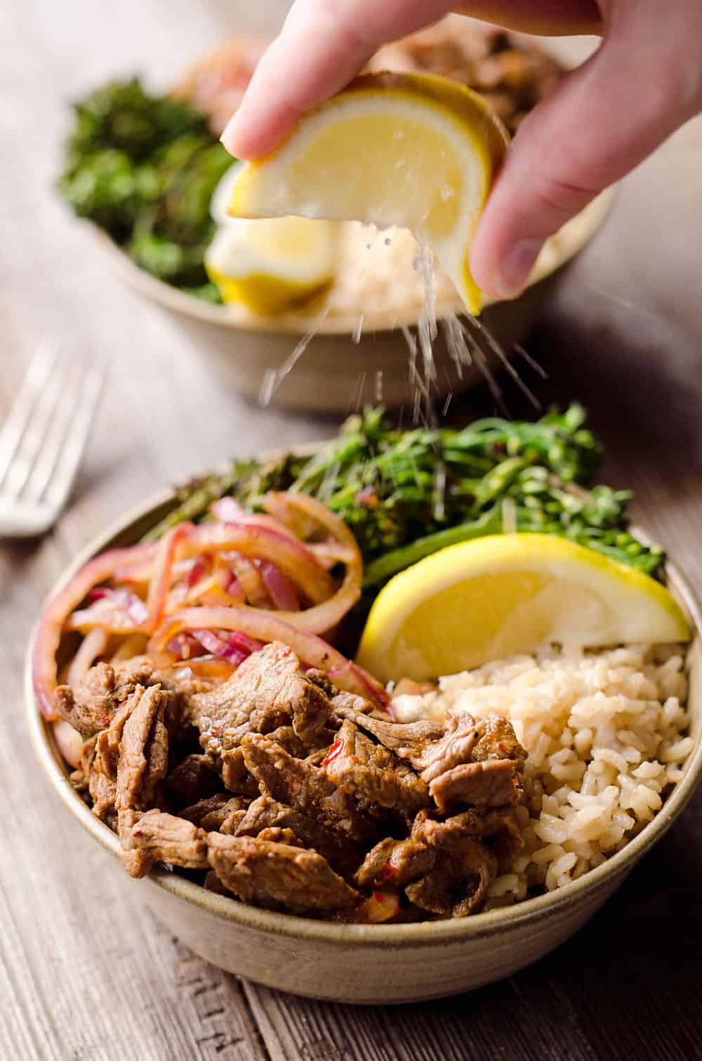 Beef & Broccolini Bowls