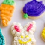 These Frosted Sugar Cookies are the best you will ever try! These adorable spring cut-outs have a cake-like softness topped with a rich buttercream frosting and the perfect balance of sweetness.