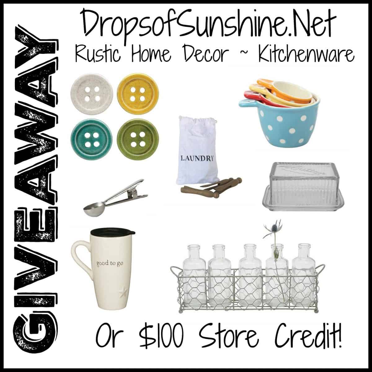 Drops of Sunshine  Giveaway