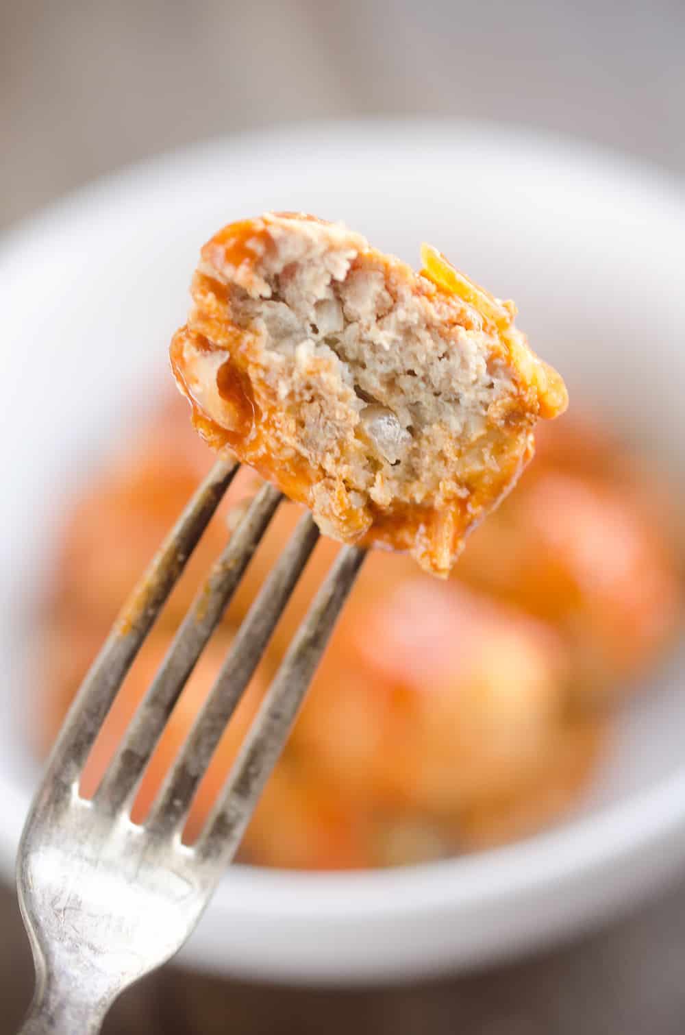 Light Crock Pot Buffalo Turkey Meatballs are an easy recipe made in your slow cooker bursting with bold flavor from spicy buffalo sauce and bleu cheese crumbles! Serve them as an appetizer on game day or pair them with a side of rice and veggies for a flavorful dinner.