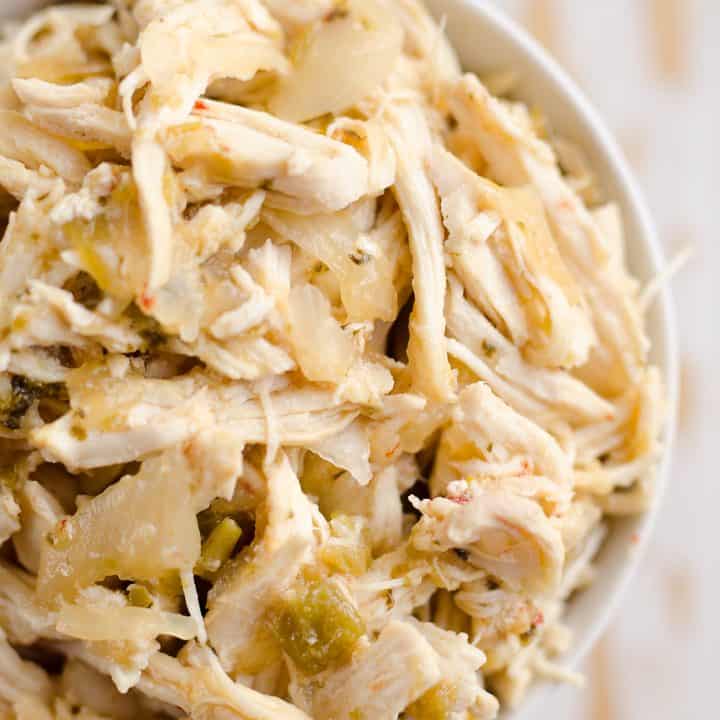 SALSA VERDE CHICKEN (PRESSURE COOKER OR CROCK POT)