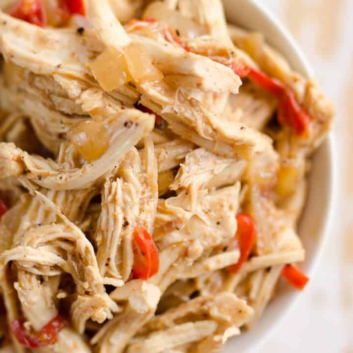 Thai Peanut Chicken (Pressure Cooker or Crock Pot)