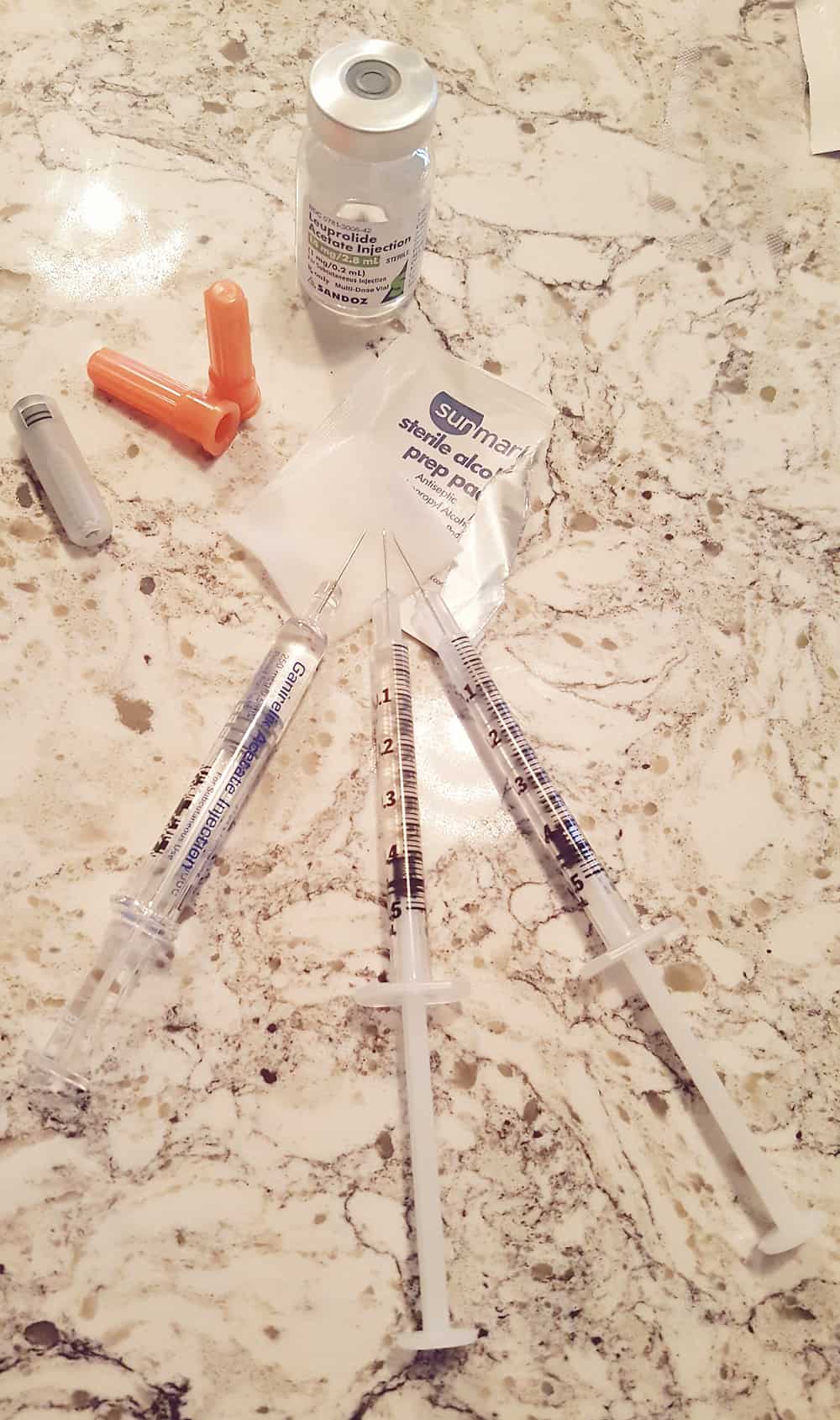 IVF Lupron trigger shots!