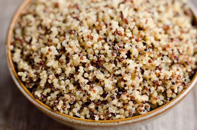 Easiest Fluffy Quinoa Recipe {Pressure Cooker}