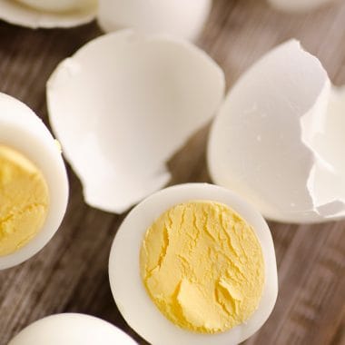 Are you wondering How to Make Perfect Hard Boiled Eggs? If so, an electric pressure cooker, better known as an Instant Pot is the trick you need to try! These easy hard boiled eggs are finished to perfection in less than 15 minutes.