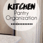 Kitchen Pantry Organization+ Free Printable Labels are the perfect way to bring some cleanliness and order to your home! These easy to print labels can be used with baskets, containers, shelves or anything else that needs some organizing.