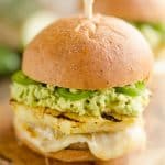 Grilled Pineapple & Guacamole Turkey Burger is a healthy and easy recipe made on the grill! Juicy Jennie-O Turkey Burgers are topped with pepperjack cheese, sweet grilled pineapple, guacamole and fresh jalapeños for a zesty burger perfect for any grill out. 