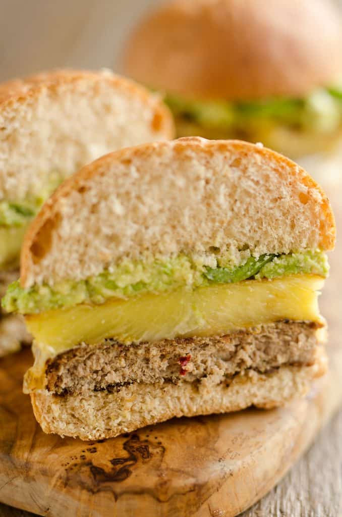 Grilled Pineapple & Guacamole Turkey Burgers 20 Minute Recipe