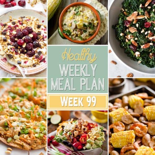 Weekly Meal Plan Archives ~ The Creative Bite
