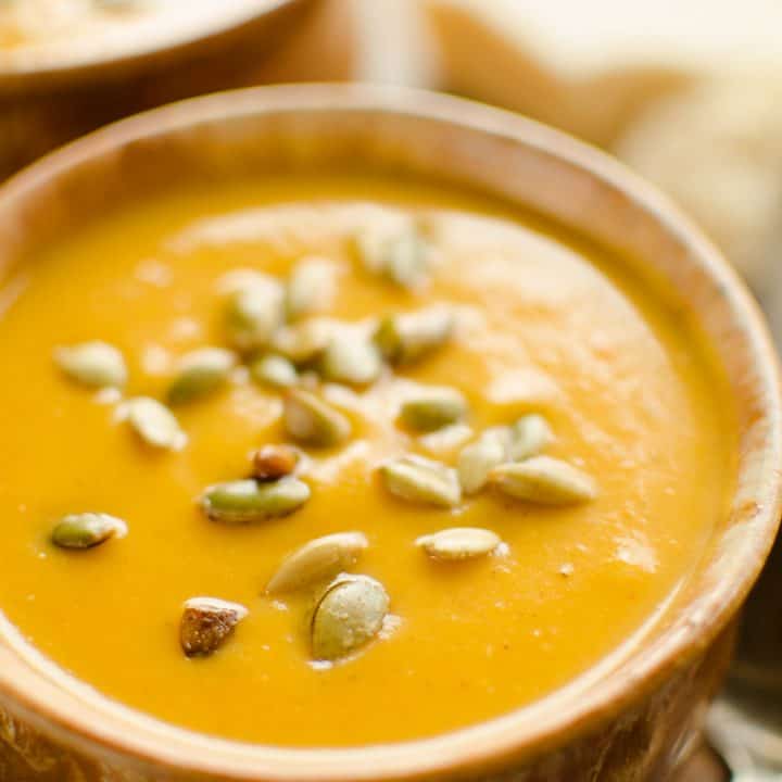 Pressure Cooker Butternut Squash Soup Recipe