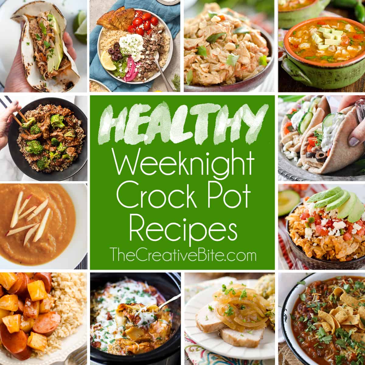 Healthy Weeknight Crock Pot Recipes