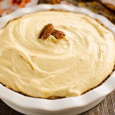 Pumpkin Mousse Pie