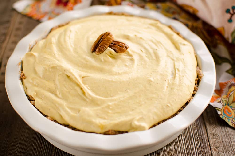 Pumpkin Mousse Pie