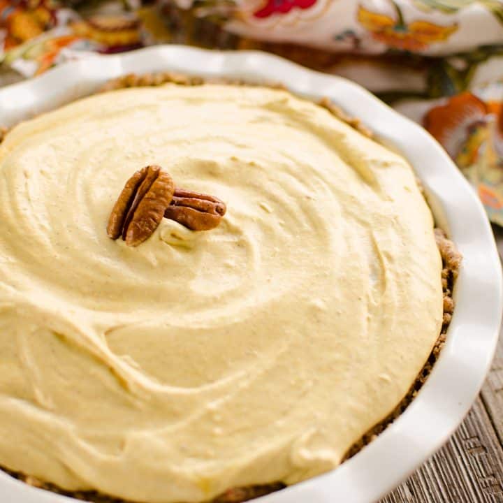 Pumpkin Mousse Pie