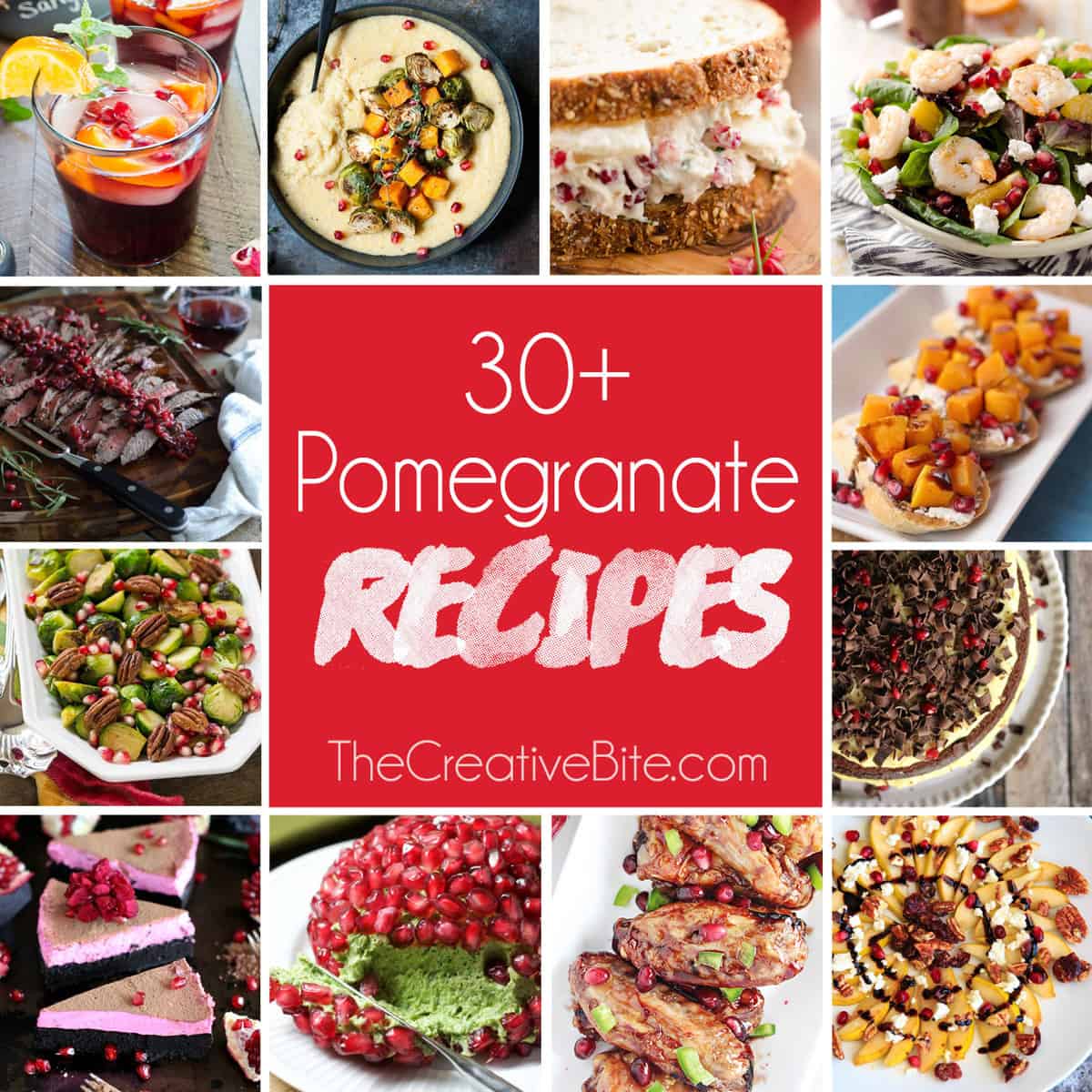 30+ Pomegranate Recipes