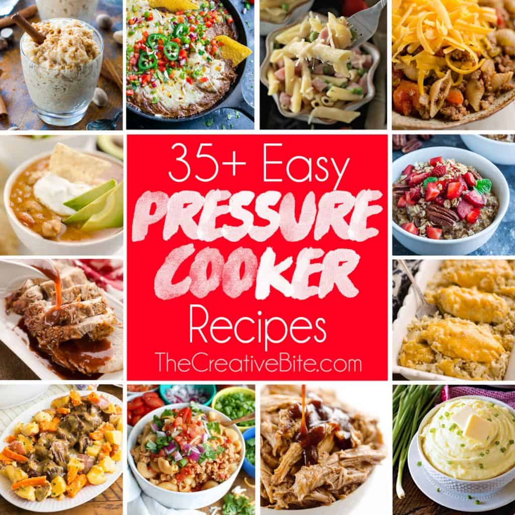 Easy Electric Pressure Cooker Recipes {Instant Pot}
