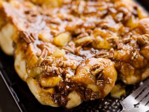 Caramel Apple Pecan Monkey Bread