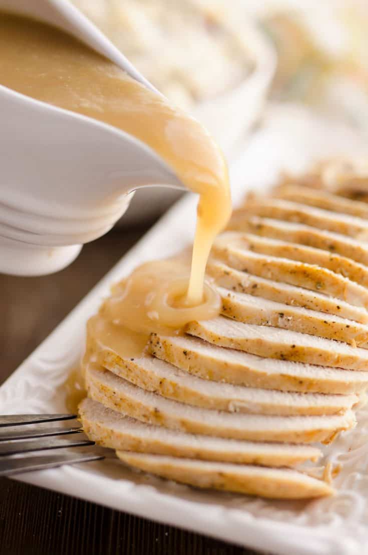 Crock Pot Turkey Breast & Garlic Mashed Potatoes