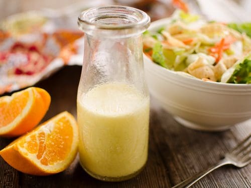 asian orange vinaigrette dressing Ginger Dressing