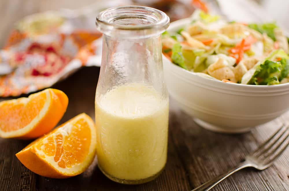 Light Orange Ginger Vinaigrette