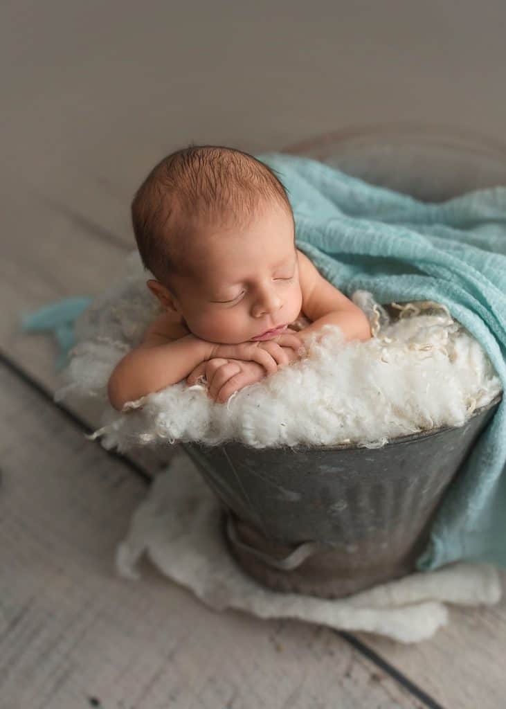 newborn baby boy photograph