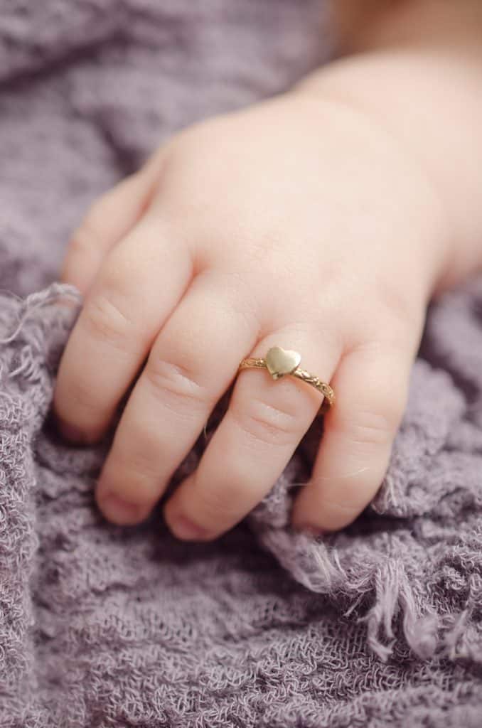 newborn baby ring