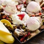 Ultimate Banana Split Dessert Nachos