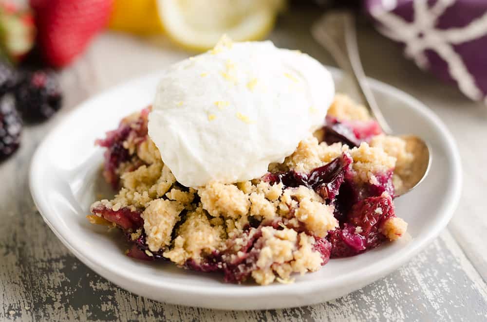 Lemon Berry Crisp