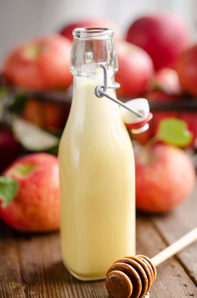 Light Apple Cider Vinaigrette Healthy Salad Dressing Recipe