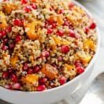 Pomegranate Squash Quinoa Salad