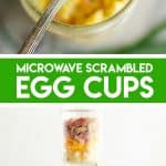 Easy Microwave Scrambled Egg Cup Recipes - Healthy Meal Prep