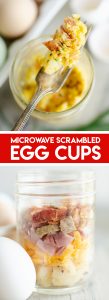 Easy Microwave Scrambled Egg Cup Recipes - Healthy Meal Prep