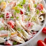 Light Parmesan Ranch Pasta Salad