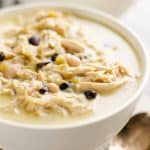 Healthy Pressure Cooker White Chicken Chili Soup