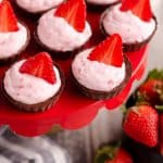 Strawberry Dark Chocolate Dessert Cups