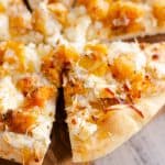 Airfryer Squash & Goat Cheese Pizza